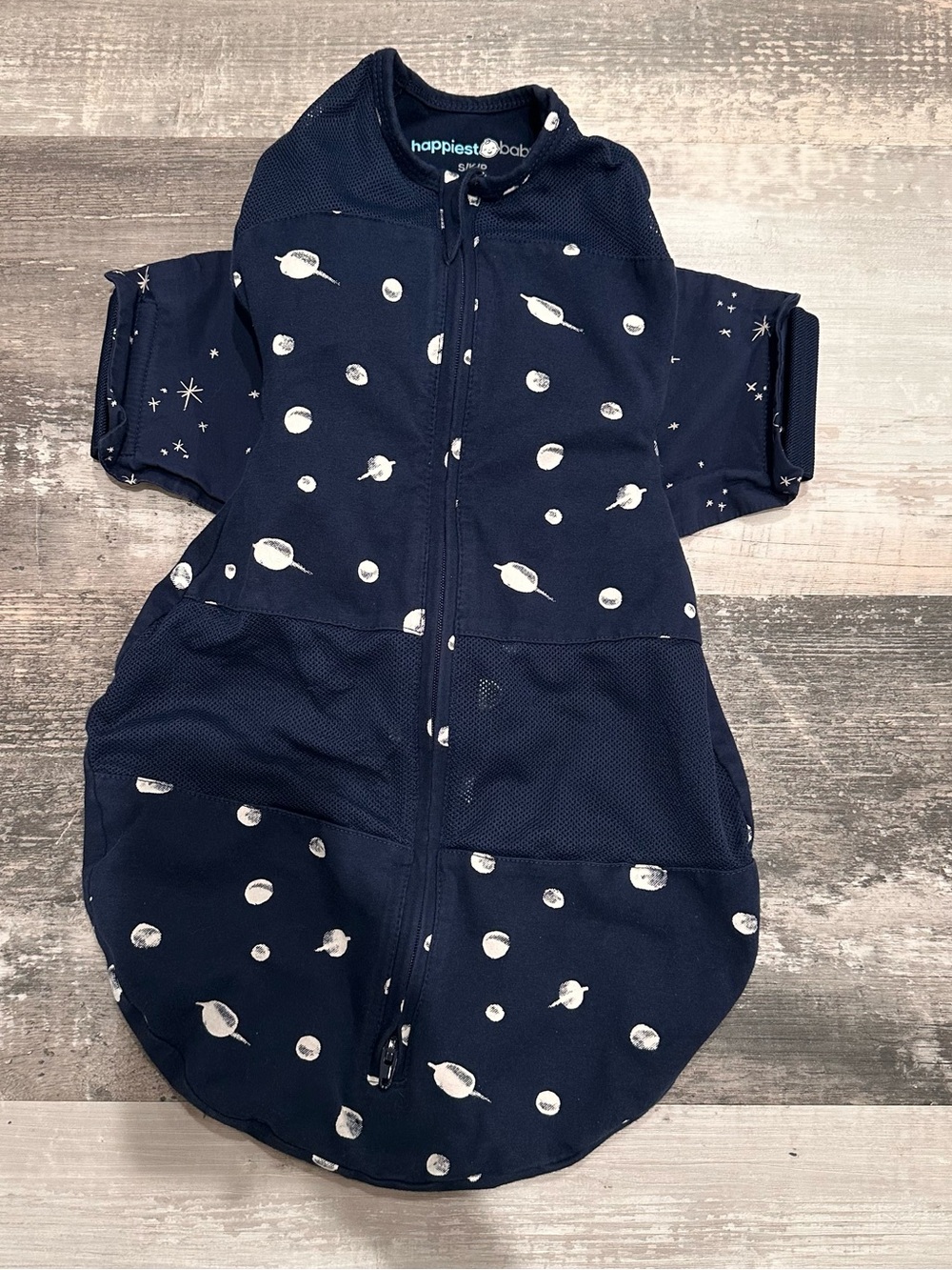 Happiest Baby SNOO Sleep Sack midnight planets blue small